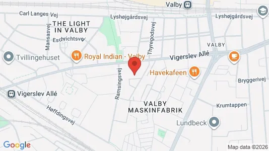 Büros zur Miete i Valby – Foto von Google Street View