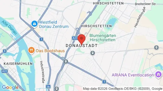Büros zur Miete i Wien Donaustadt – Foto von Google Street View