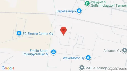 Büros zur Miete i Tampere Koillinen - kort over placeringen