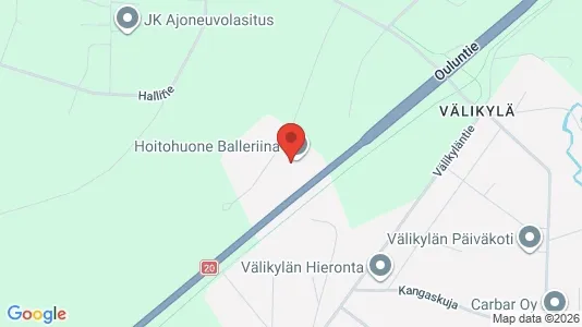 Företagslokaler för uthyrning i Uleåborg – Foto från Google Street View