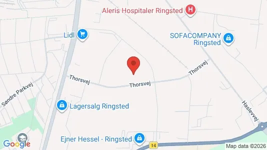 Lagerlokaler til leje i Ringsted - Foto fra Google Street View