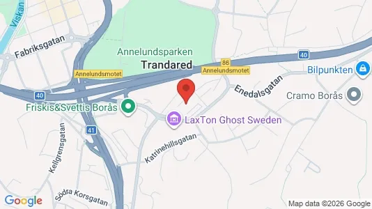 Kontorslokaler för uthyrning i Borås – Foto från Google Street View