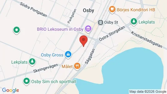 Bedrijfsruimtes te koop i Osby - Foto uit Google Street View