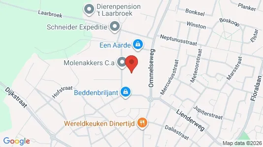 Commercial properties for rent i Asten - kort over placeringen