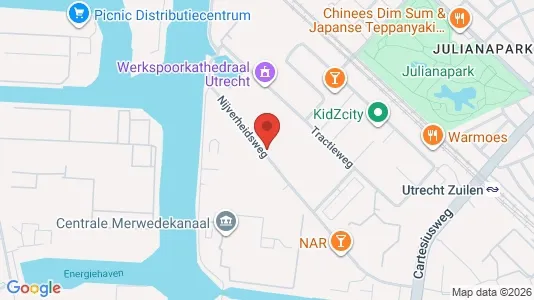 Gewerbeflächen zur Miete i Utrecht West - kort over placeringen