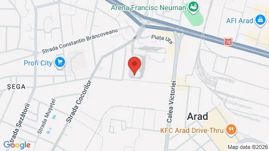 Producties te huur i Arad - kort over placeringen
