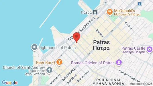 Kontorlokaler til leje i Patras - Foto fra Google Street View
