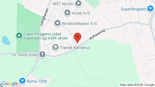 Liikekiinteistöt Vuokrattavana i Vedbæk - Kuva Google Street Viewstä