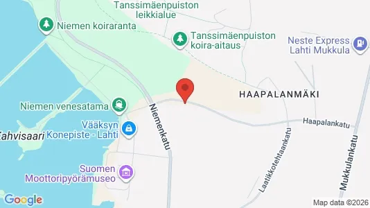 Office spaces for rent i Lahti - kort over placeringen