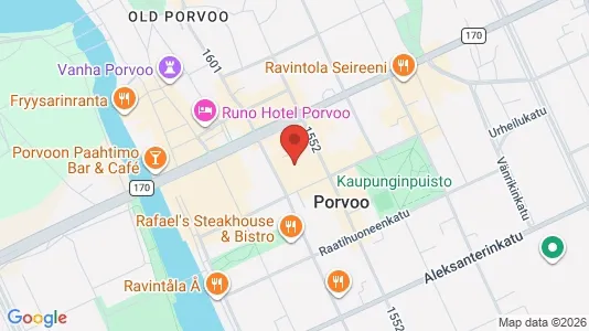 Lokaler til leje i Porvoo - Foto fra Google Street View