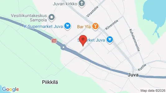 Lokaler til leje i Juva - Foto fra Google Street View