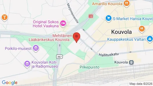 Kontorlokaler til leje i Kouvola - Foto fra Google Street View