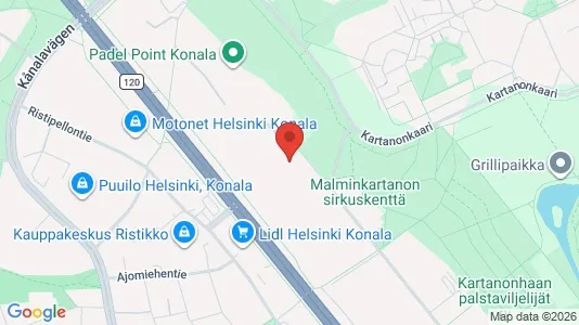 Office spaces for rent i Helsinki Läntinen - kort over placeringen