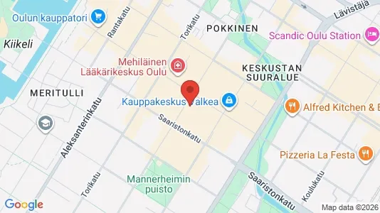 Büros zur Miete i Oulu – Foto von Google Street View