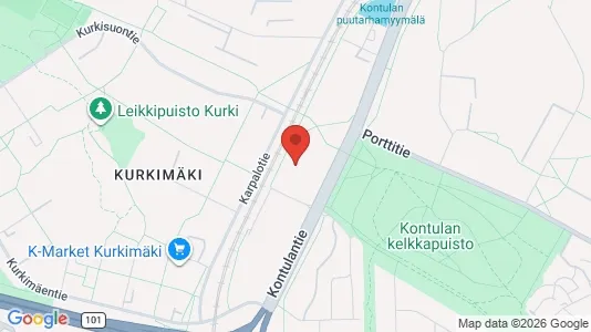 Lager til leie i Helsingfors Itäinen – Bilde fra Google Street View