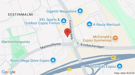 Office spaces for rent i Espoo - Photo from Google Street View