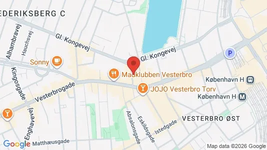 Nieruchomości komercyjne Na sprzedaż i Vesterbro - kort over placeringen