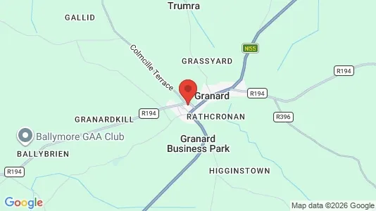 Winkels te huur i Granard - Foto uit Google Street View