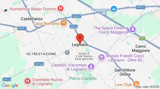 Butikslejemål til leje i Legnano - Foto fra Google Street View