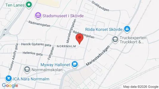 Gewerbeflächen zum Kauf i Skövde – Foto von Google Street View