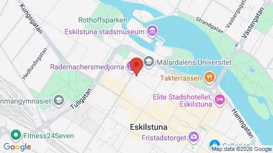 Lokale biurowe Do wynajęcia i Eskilstuna - kort over placeringen