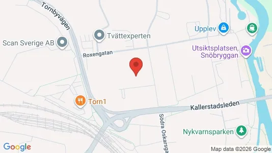 Werkstätte zur Miete i Linköping – Foto von Google Street View