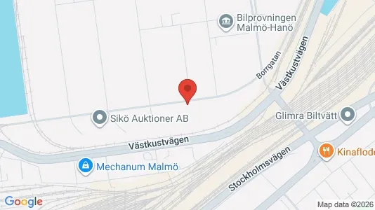 Kontorlokaler til leje i Malmø Centrum - Foto fra Google Street View