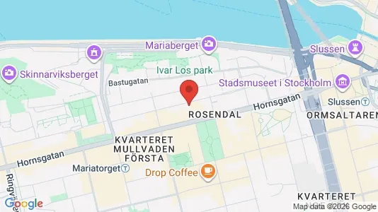 Kontorlokaler til leje i Södermalm - Foto fra Google Street View