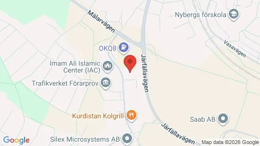 Kontorlokaler til leje i Järfälla - Foto fra Google Street View
