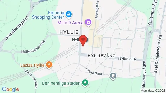 Büros zur Miete i Hyllie – Foto von Google Street View