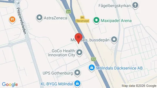 Büros zur Miete i Mölndal – Foto von Google Street View