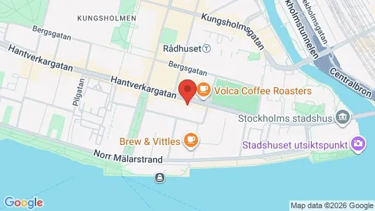 Gewerbeflächen zur Miete i Kungsholmen - kort over placeringen