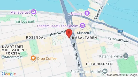 Kontorlokaler til leje i Södermalm - Foto fra Google Street View