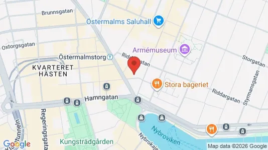 Office spaces for rent i Östermalm - Photo from Google Street View