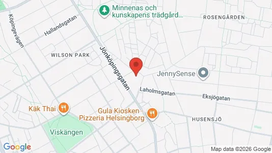 Producties te huur i Helsingborg - Foto uit Google Street View
