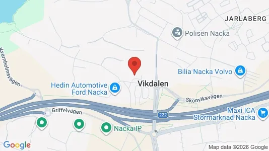 Kontorslokaler för uthyrning i Nacka – Foto från Google Street View