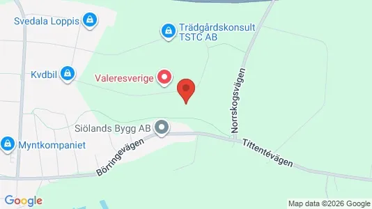 Industrial properties for rent i Svedala - kort over placeringen