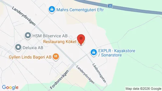 Werkstätte zur Miete i Linköping - kort over placeringen
