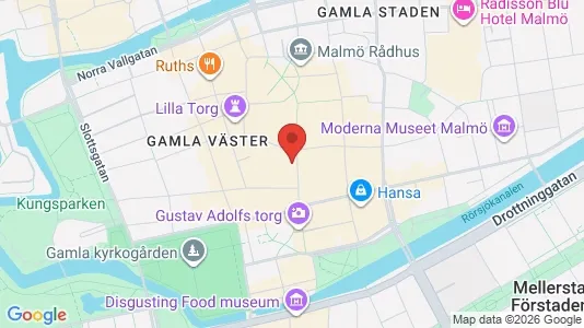 Kontorlokaler til leje i Malmø Centrum - Foto fra Google Street View