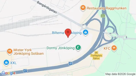 Espacios de oficina En alquiler i Jönköping - kort over placeringen