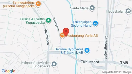 Kontorer til leie i Kungsbacka - kort over placeringen