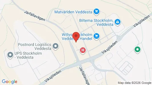 Espacios de oficina En alquiler i Järfälla - Foto de Google Street View