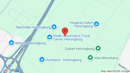 Werkstätte zur Miete i Helsingborg – Foto von Google Street View