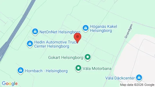 Propiedades industriales En alquiler i Helsingborg - kort over placeringen