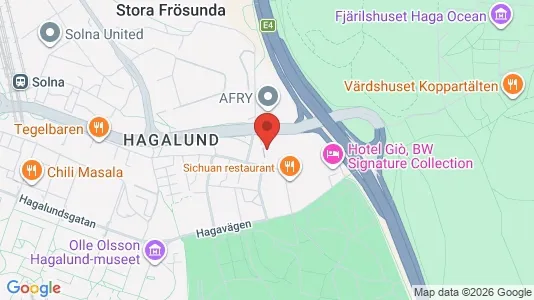 Espacios de oficina En alquiler i Solna - kort over placeringen