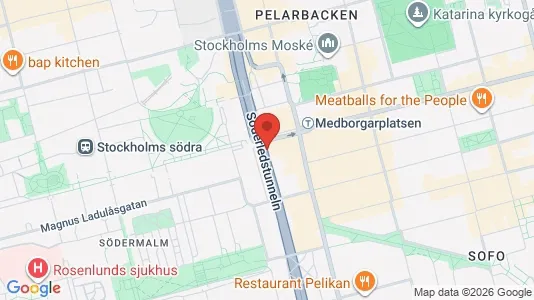 Büros zur Miete i Södermalm – Foto von Google Street View