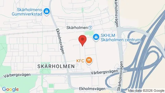 Kontorslokaler för uthyrning i Söderort - kort over placeringen