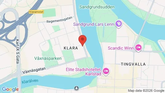 Büros zur Miete i Karlstad - kort over placeringen