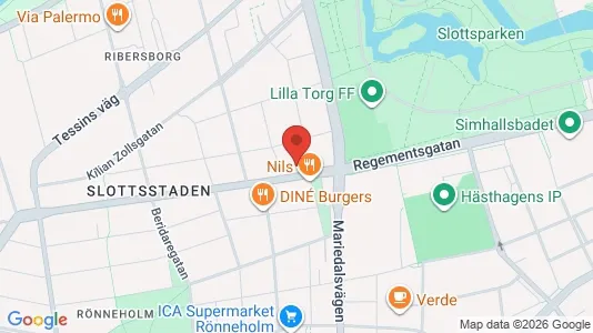 Kontorslokaler för uthyrning i Malmö Centrum – Foto från Google Street View