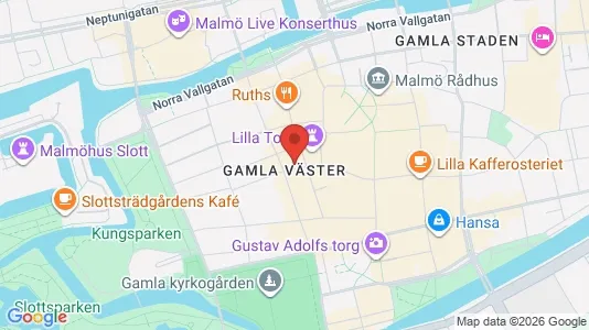 Kontorslokaler för uthyrning i Malmö Centrum – Foto från Google Street View